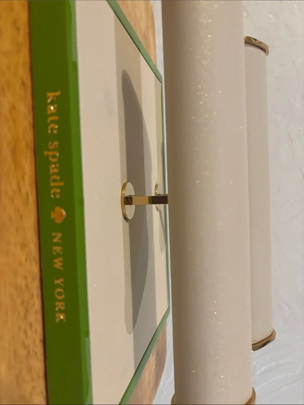 kate spade Cream & Green Double Jewelry Bar Stand - Picture 5 of 5
